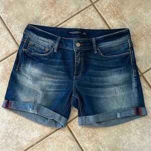 NWT Mavi Pixxie Low Rise Roll Up Shorts Women's size 27